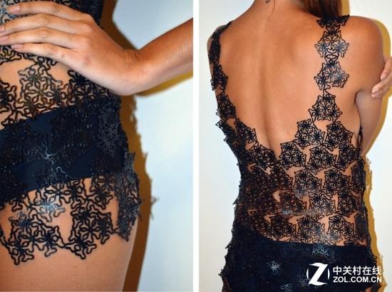 3d打印服裝技術(shù)_如此美艷性感的3D打印柔性時(shí)裝,你敢穿么?