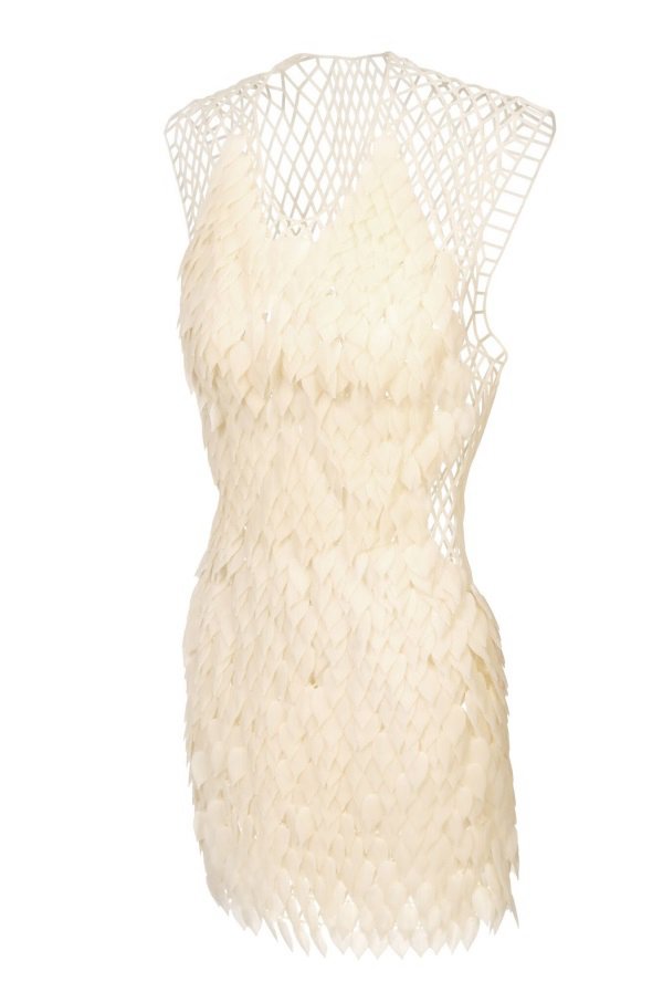 3D打印衣服越來越普遍 服裝設(shè)計(jì)專業(yè)學(xué)生3D打印裙子_e鍵3D打印服務(wù)