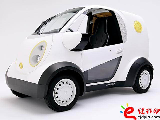 3d打印汽車應用案例 本田創(chuàng)新3D打印電動車與商用鎂電池