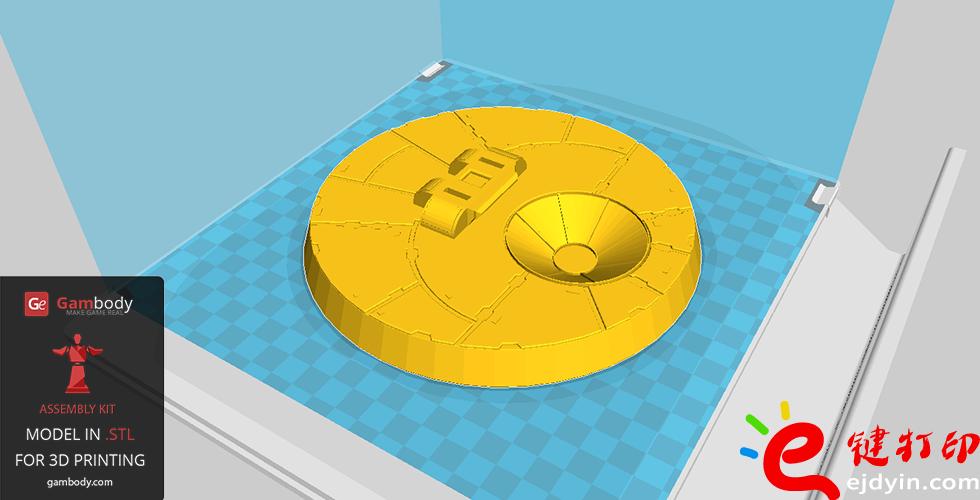 [超清圖集]<<星球大戰之原力覺醒>>千年隼號飛船3D打印作品欣賞(附模型下載地址)